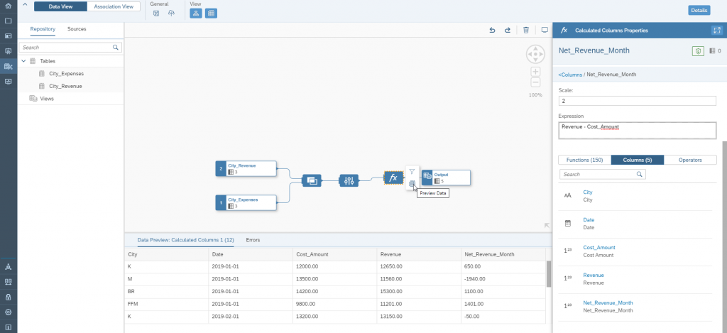 Data Warehouse Cloud: Einstieg in die Datenmodellierung