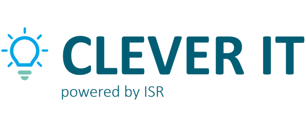 Logo: Clever IT powered by ISR