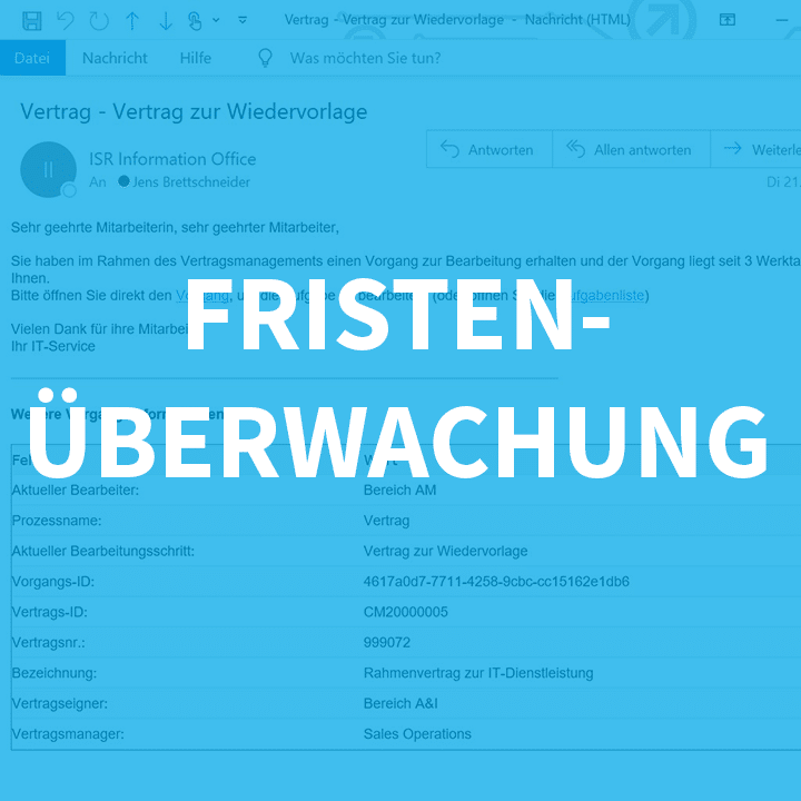 Fristenüberwachung