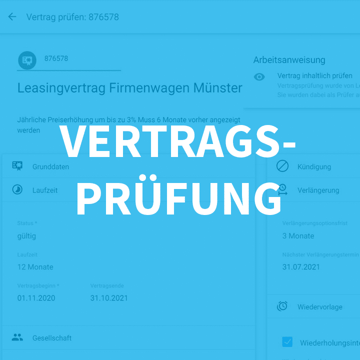 Vertragsprüfung