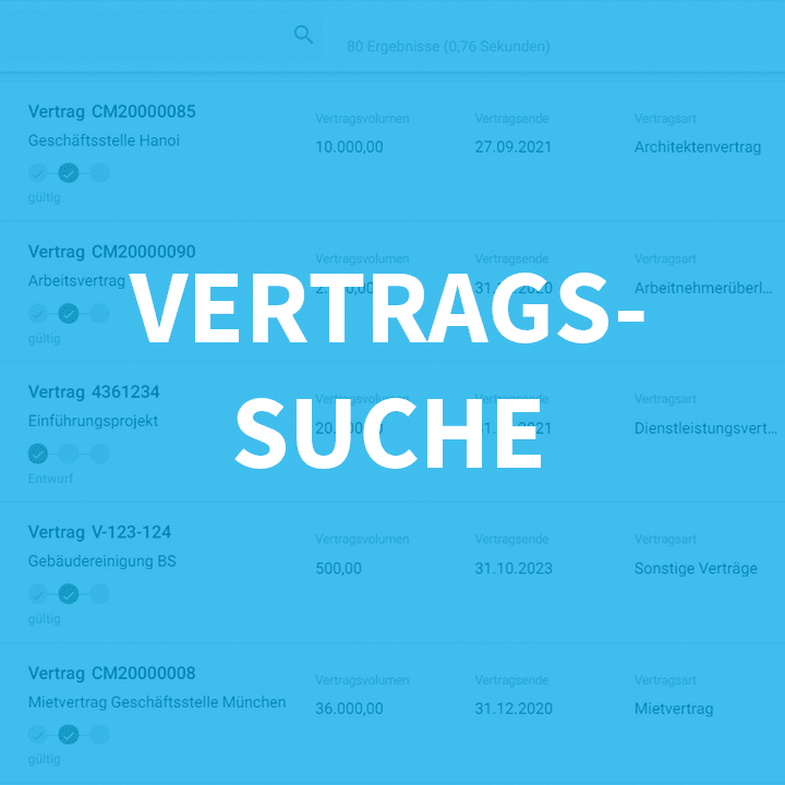 Vertragssuche