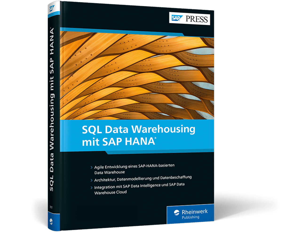 Buch Cover zum Thema SQL Data Warehousing mit SAP Hana