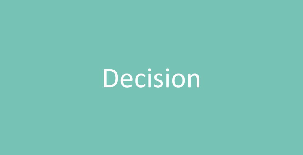 Decision DMN