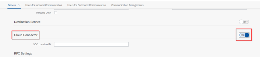 SAP BW Bridge - Kommunikationssystem anlegen Schritt 4