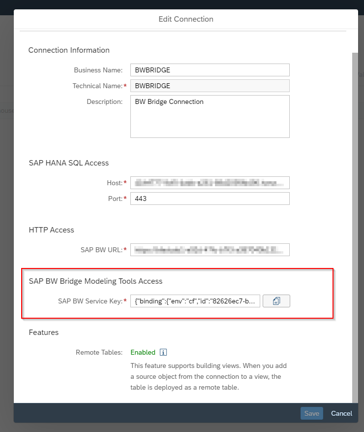 SAP BW Bridge - Projekt anlegen - Schritt 4