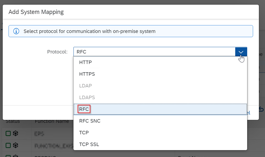 SAP BW Bridge - Quellsystem im Cloud Connector anlegen Schritt 5