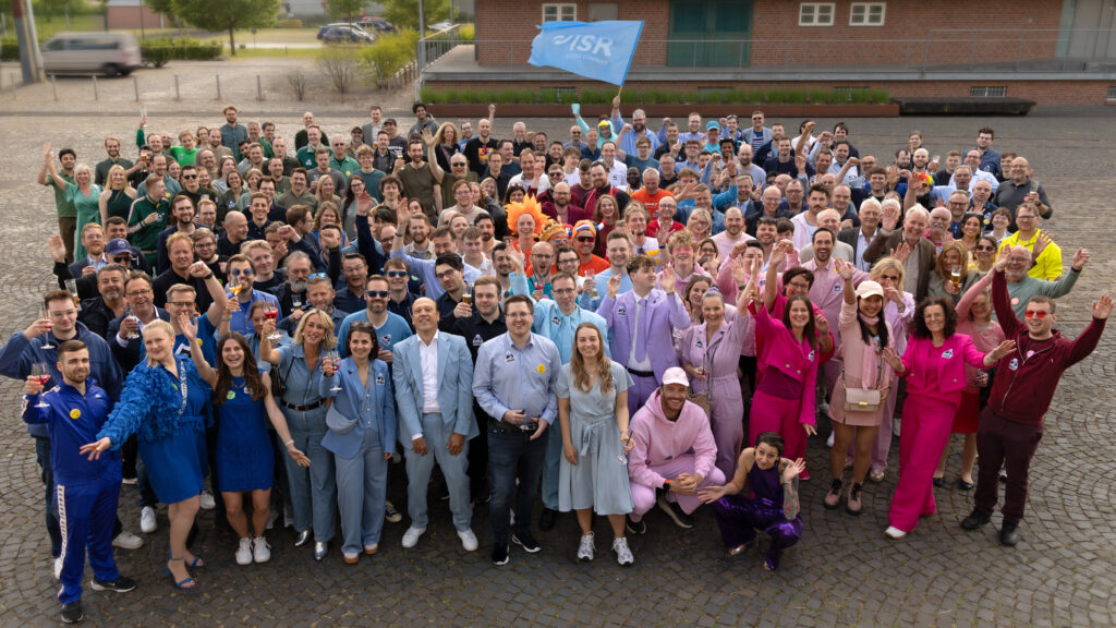 ISR Gruppenbild am Hafen in Münster