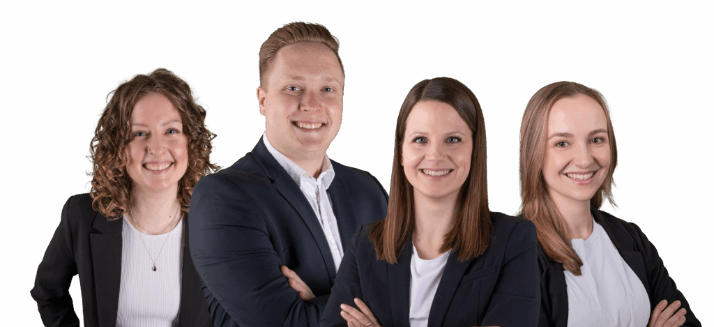 Das ISR Recruiting Team bestehend aus 4 Personen.