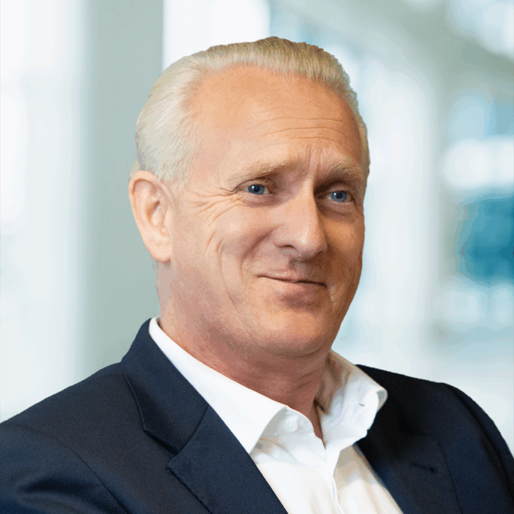 Portrait des Vorstandsspechers von ISR André Vogt