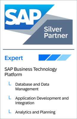 SAP Silber Partner Badge Logo